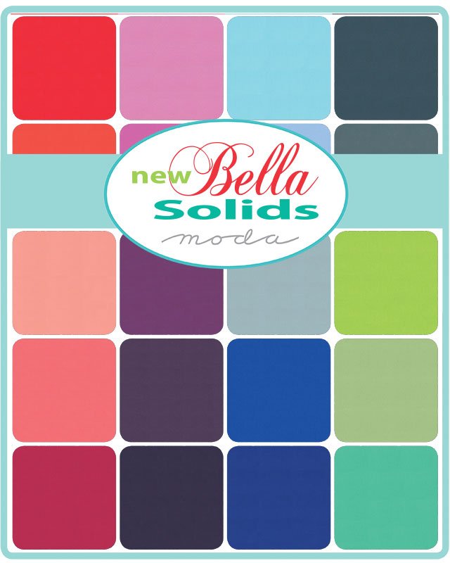 Bella Solids by Moda Fabrics
