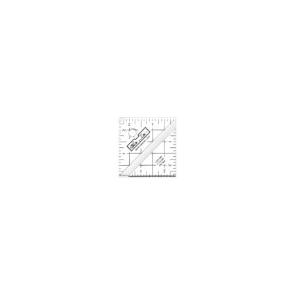 Half-Square Triangle Ruler (2-1/2" x 2-1/2")