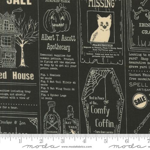 Home Sweet Haunt Midnight 20910 17 Moda