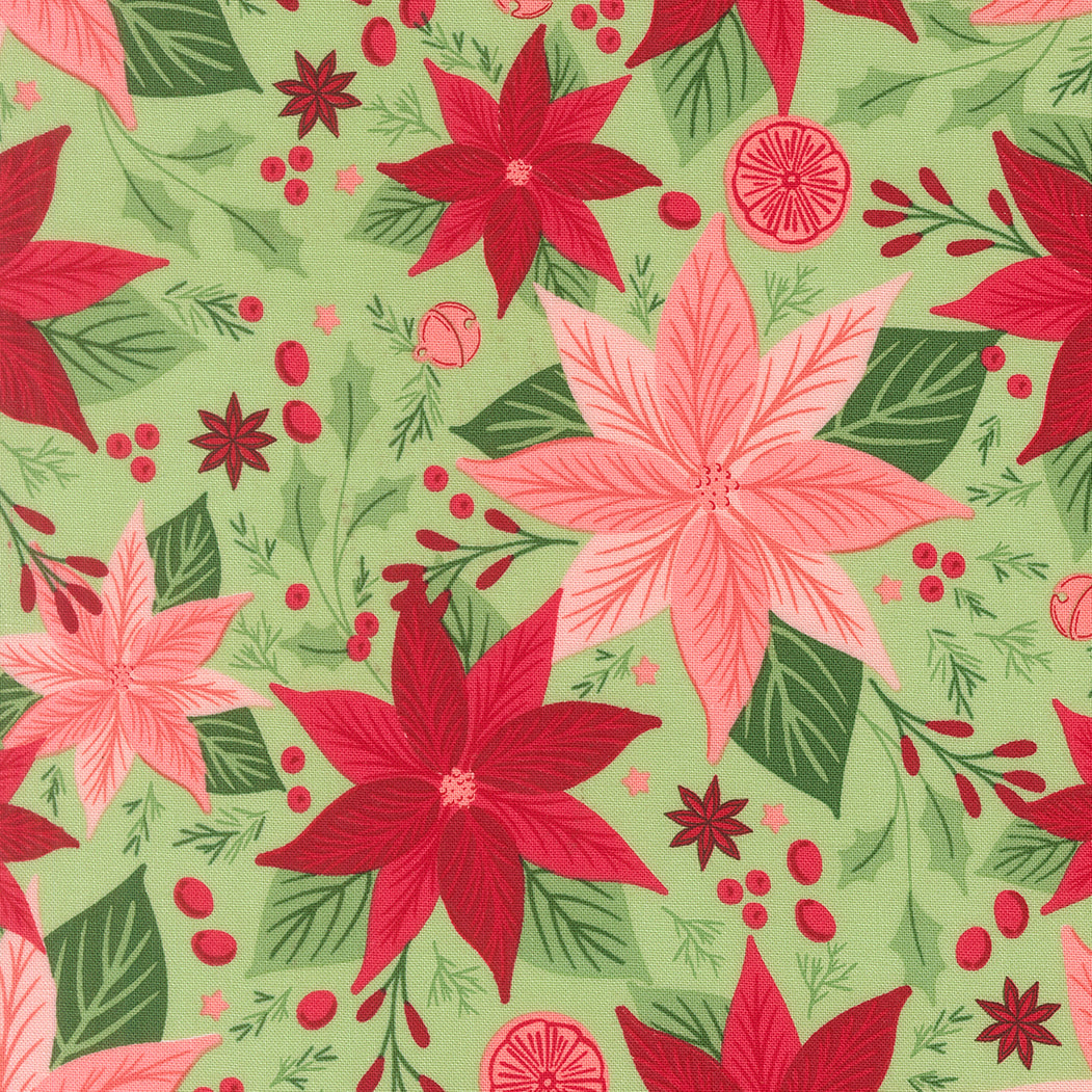 Merrily On High Evergreen 43210 15 Moda