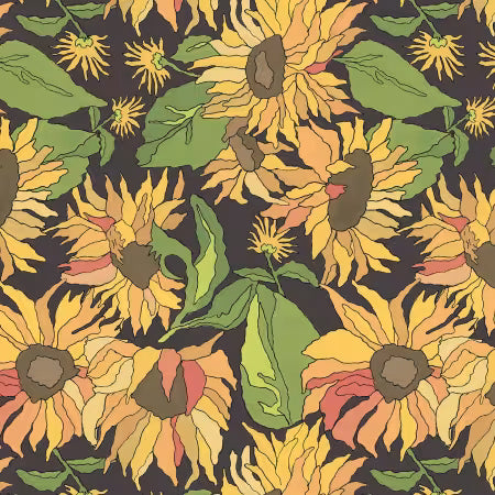 Charcoal Big Yellows (54891-3)