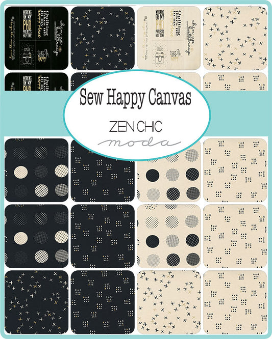 QB- Zen Chic- Sew Happy Canvas