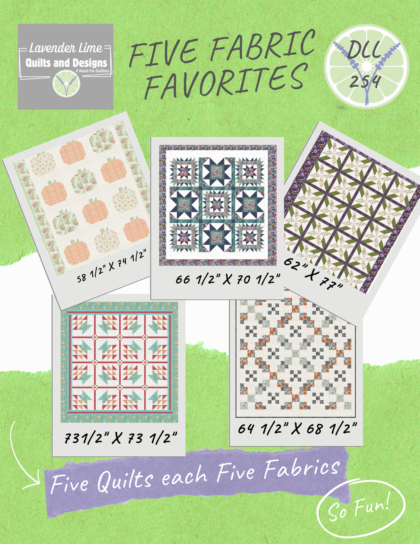 BK- Five Fabric Favorites