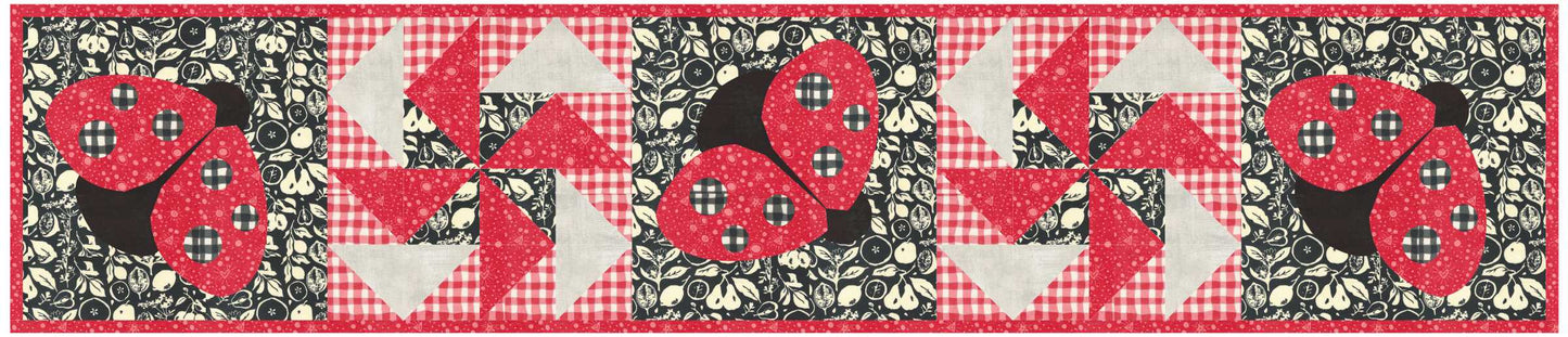 Lady Bug Fabric Kit w/Binding