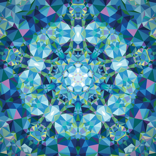 Panel- Moda Fabrics- Gradients Kaleidoscope