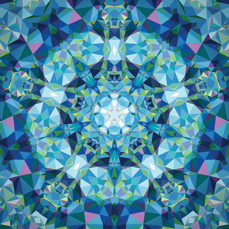 Panel- Moda Fabrics- Gradients Kaleidoscope