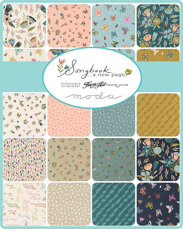 CP- Fancy That Design House- Songbook A New Page Charm Pack