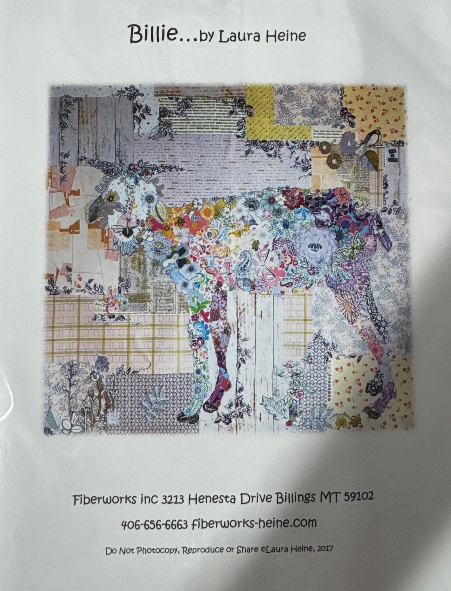 Billie Collage Pattern by Laura Heine