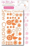 Lilly Belle Sewing Pack Orange/Pink