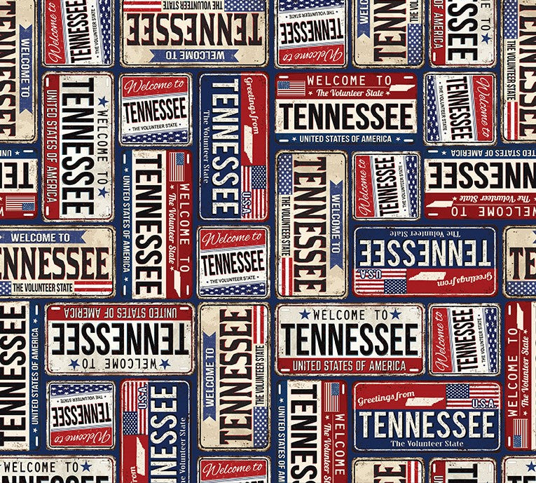 KY/TN Shop Hop 2025- Tennessee Plates