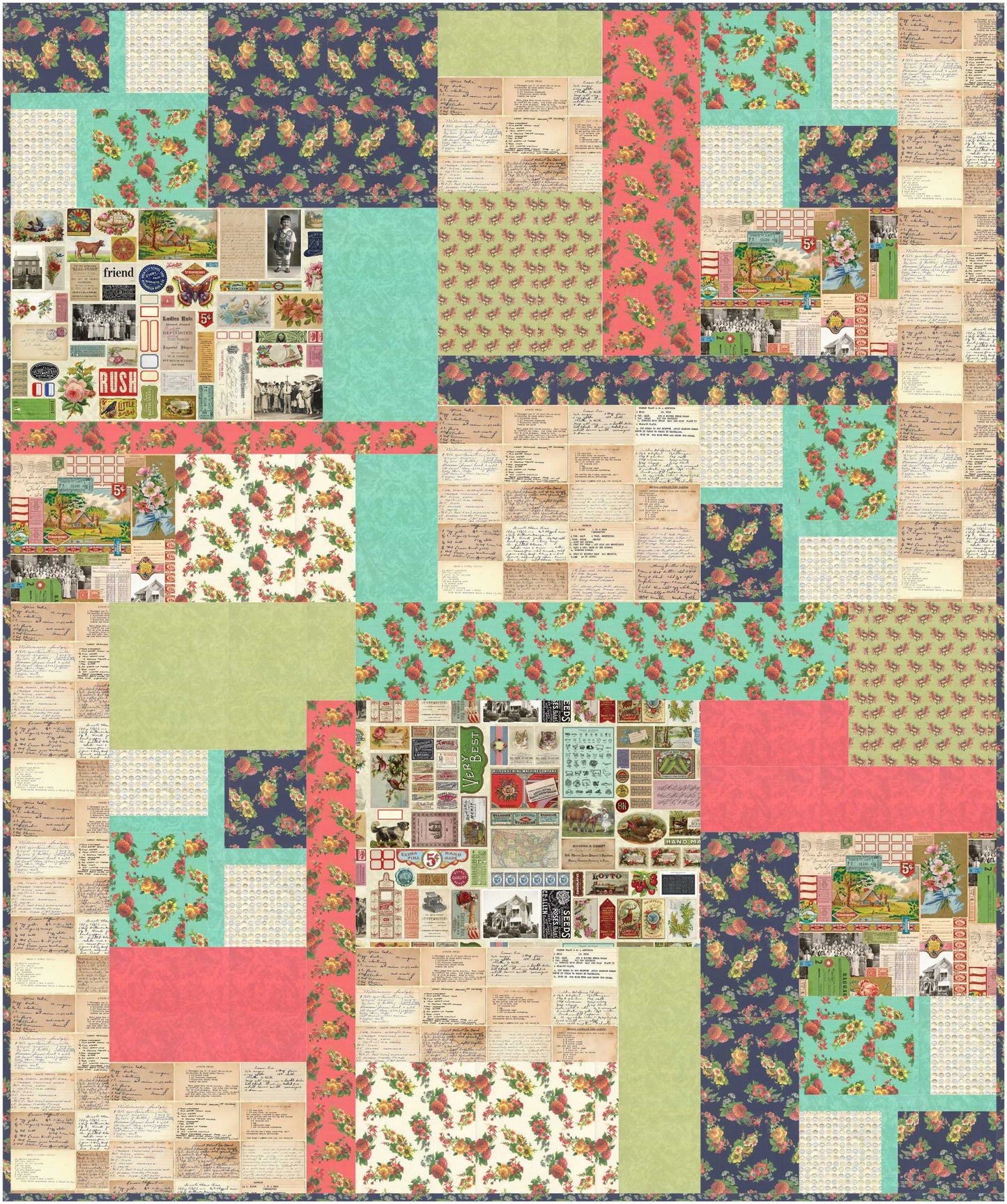 BK- Vintage Beauty Pattern