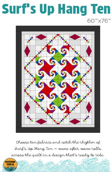 Surf's Up Hang Ten PDF Pattern