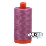 Cotton Mako Thread 50wt 1300m (Color: 5003 Wine)