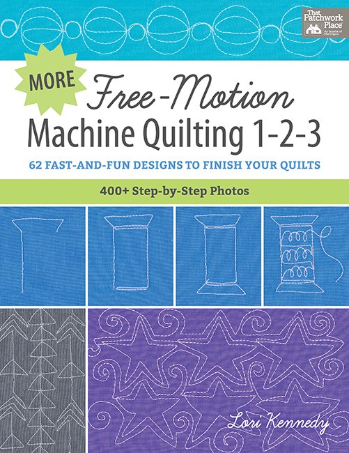 BK-Lori Kennedy-More Free-Motion Machine Quilting 1-2-3