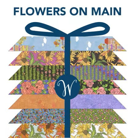 Flowers on Main by Laura Heine Multi Fat Quarter Bundle