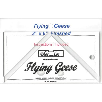 Flying Geese Ruler (3" x 6")