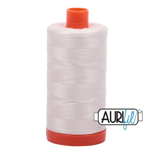 Cotton Mako Thread 50wt 1300m (Color: 2311 Muslin)