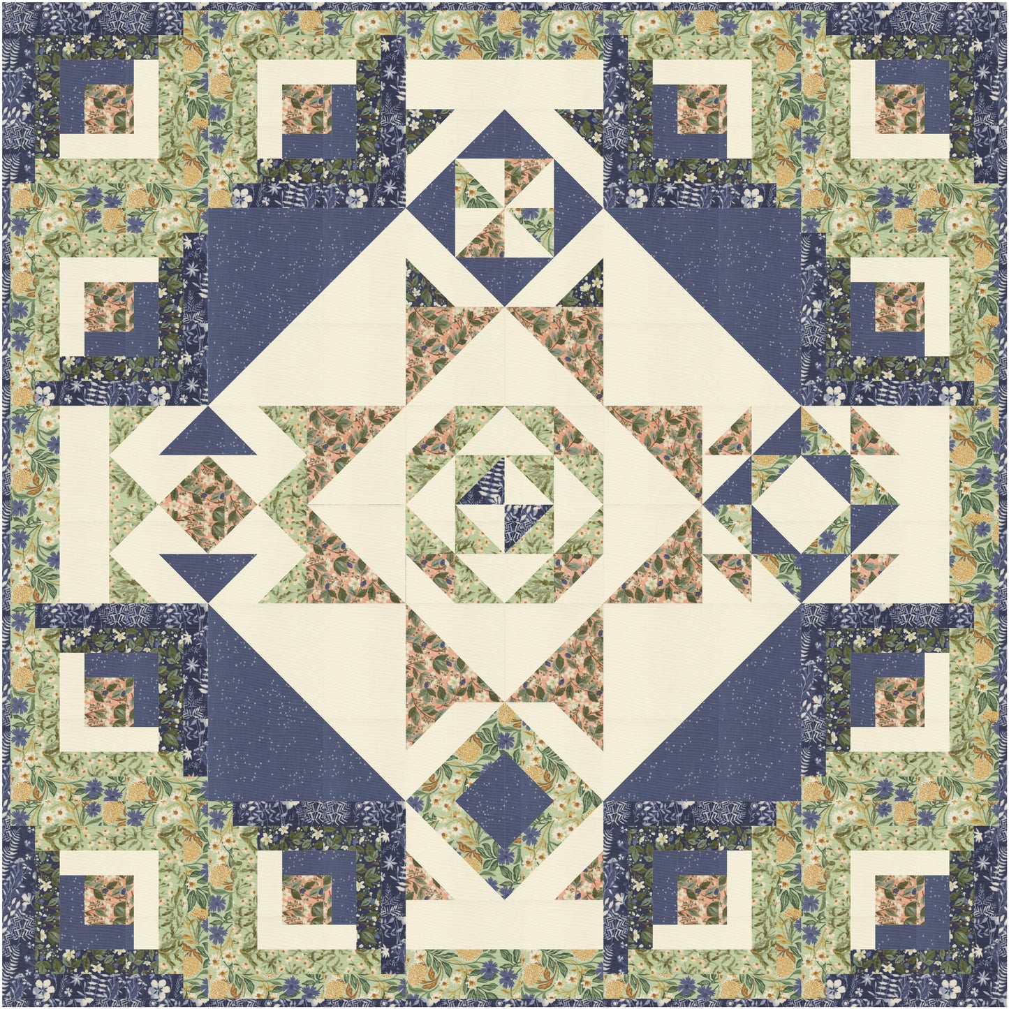 KIT- Take Me Out to the Ballgame Quilt Kit – Brookside by 1 Canoe 2