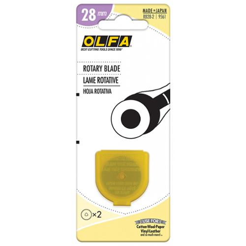 28MM Olfa Rotary Blade Refill 2ct (RB28-2)