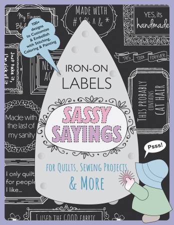 BK-Julie Creus-Iron-On labels Sassy Sayings for Quilts, Sewing Projects & More