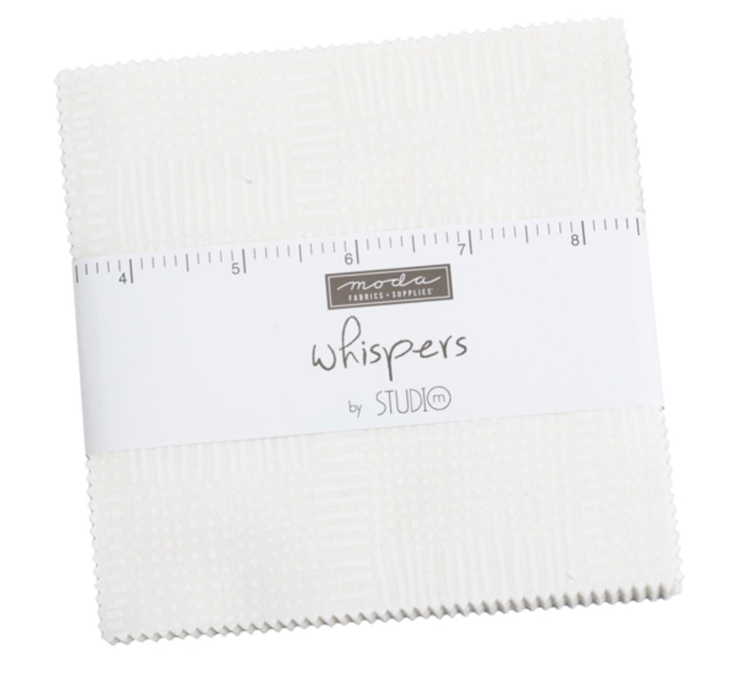 CP- Whispers by Studio M by Moda Fabric Charm Pack