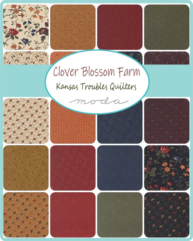 QB- Kansas Troubles Quilters- Clover Blossom Farm