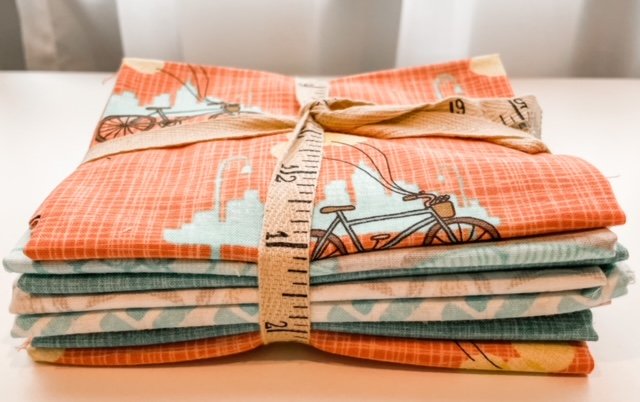 FQB- Fat Quarter Bundle- Blue Bird Park