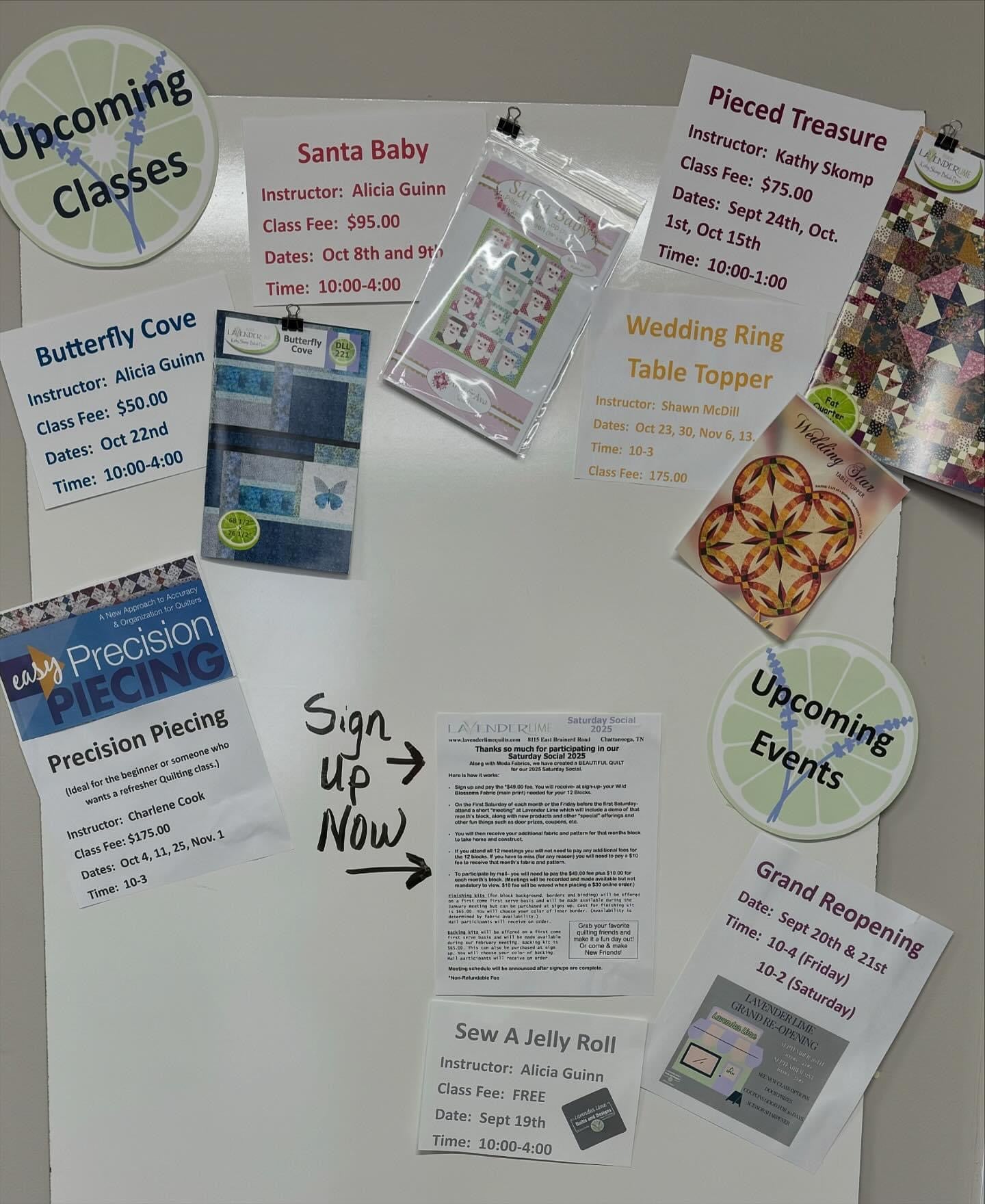 Lavender Lime Classes