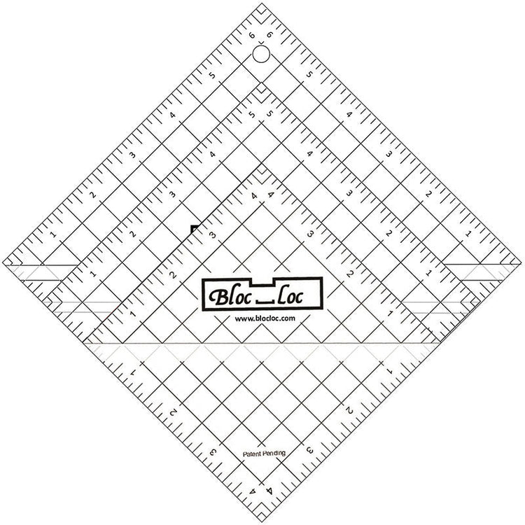 Loc Block Ruler Bloc Loc Rulers – Lavender Lime Quilts