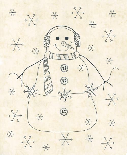 Snowman Gatherings IV by Primitive Gatherings