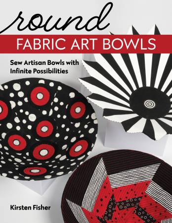 BK-Kirsten Fisher-Round Fabric Art Bowls