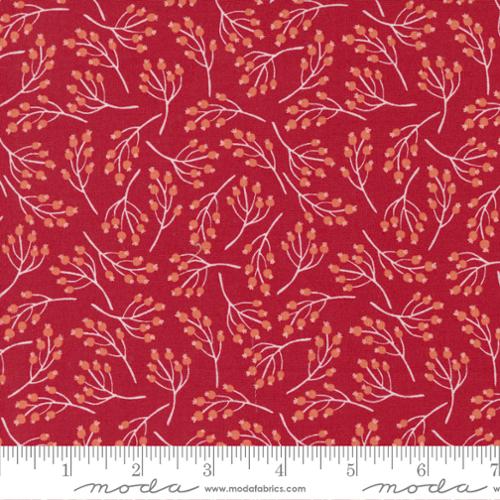 Joyful Joyful Poinsettia Red 20806 22 Moda