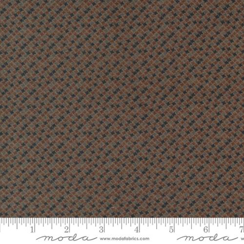 Farmhouse Flannel III Cocoa 49274 13F Moda