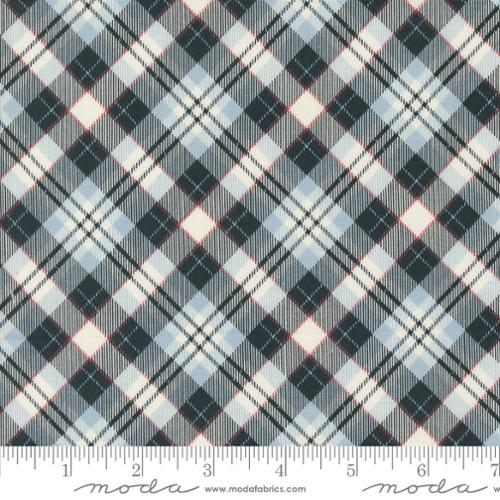 On Dasher Plaid Frost 55664 24 Moda