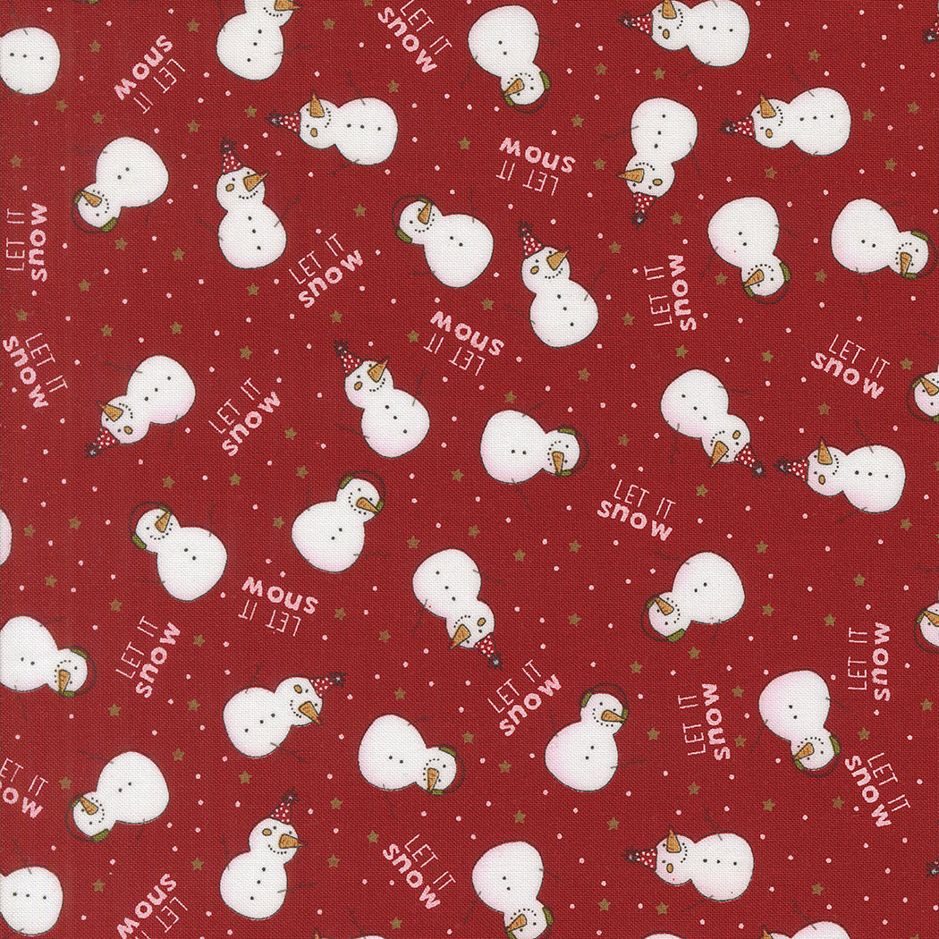 Emmitt and Ivy Red 55691 12 Moda