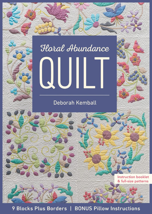 BK-Deborah Kemball-Floral Abundance Quilt