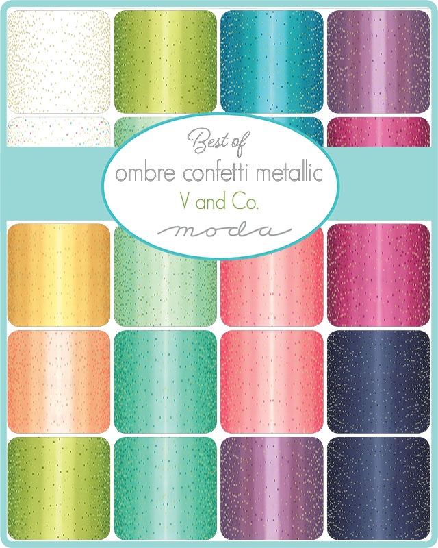 QB- Best of Ombre Confetti Metallic