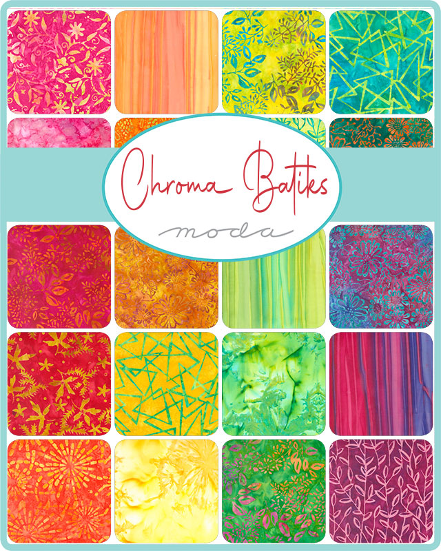 QB-Moda Fabrics-Chroma Batiks