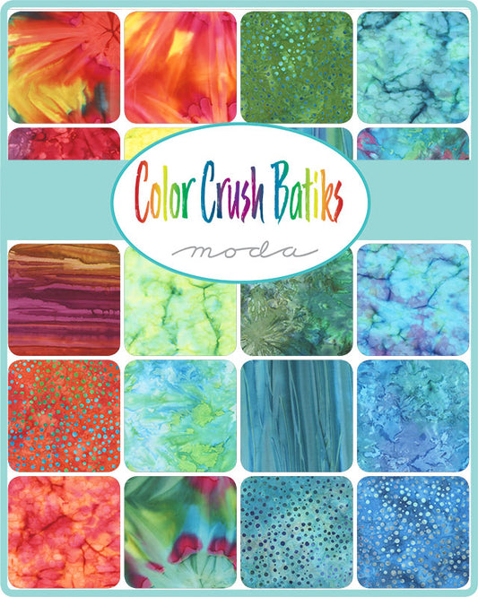 QB-Moda Fabrics Color Crush Batiks B