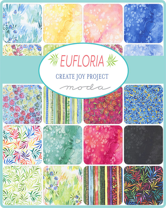 QB- Create Joy Project- Eufloria (includes Panel and Long Pieces)