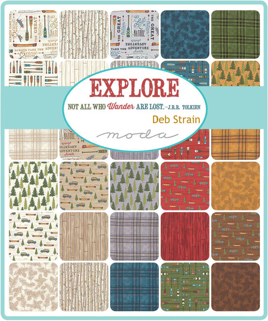 QB- Deb Strain- Explore Brushed (includes panels)