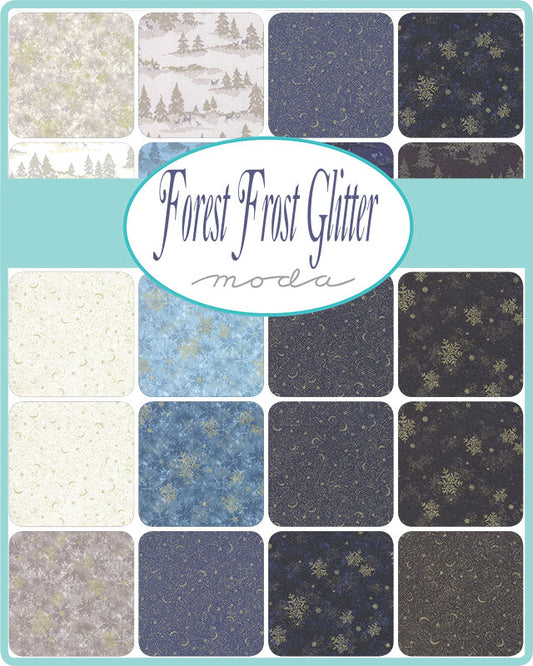 QB- Moda- Forest Frost Glitter