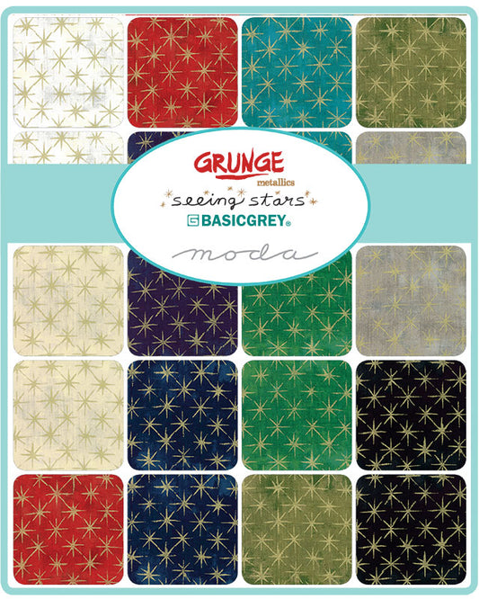 QB- BasicGrey- Grunge Seeing Stars Metallic