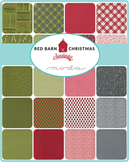 QB- Sweetwater- Red Barn Christmas (Includes Panels)