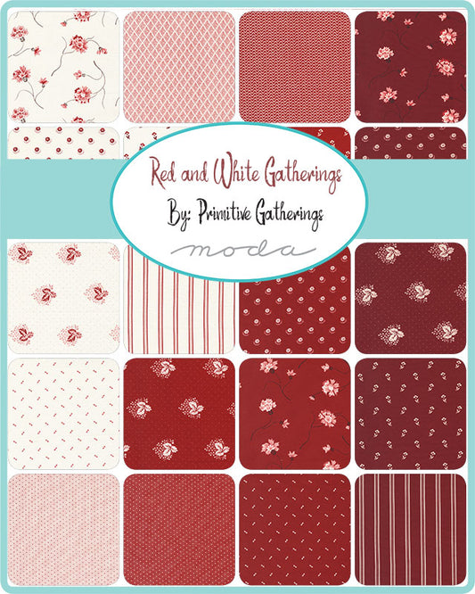 QB- Primitive Gatherings- Red and White Gatherings