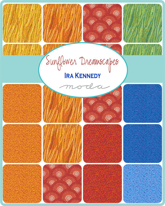 QB- Ira Kennedy- Sunflower Dreamscapes (Includes Panel and Large Pieces)