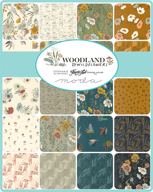 QB- Fancy That Design House- Woodland & Wildflowers (includes 2 panels)