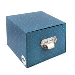 Denim Stitch Card Box