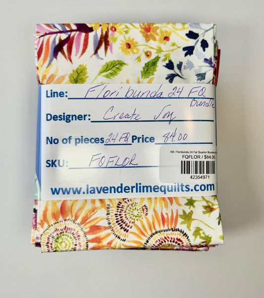 AB- Floribunda 24 Fat Quarter Bundle by Create Joy Project by Moda Fabrics