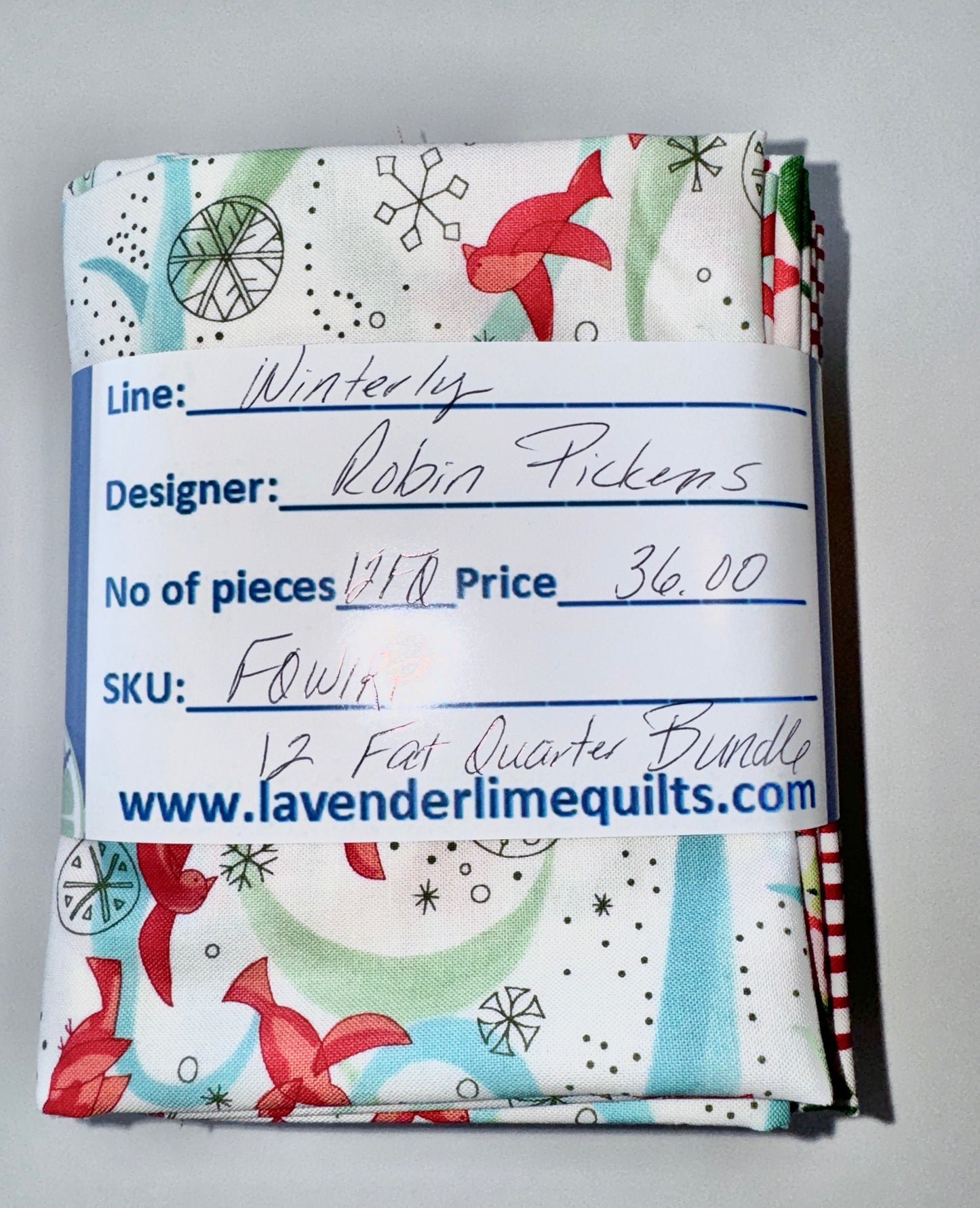 AB- Winterly by Robin Pickens Fat Quarter Bundle